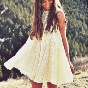Free People Tu Es La Mini Dress